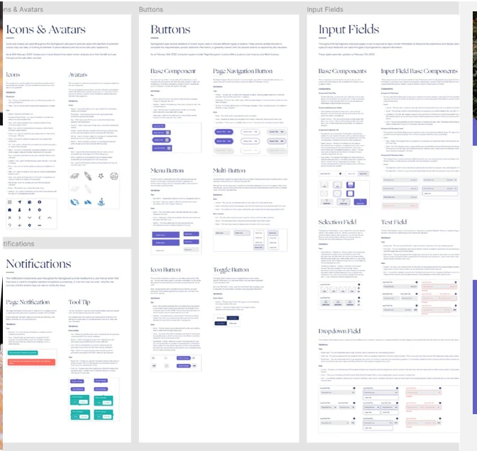 Reusable interface components